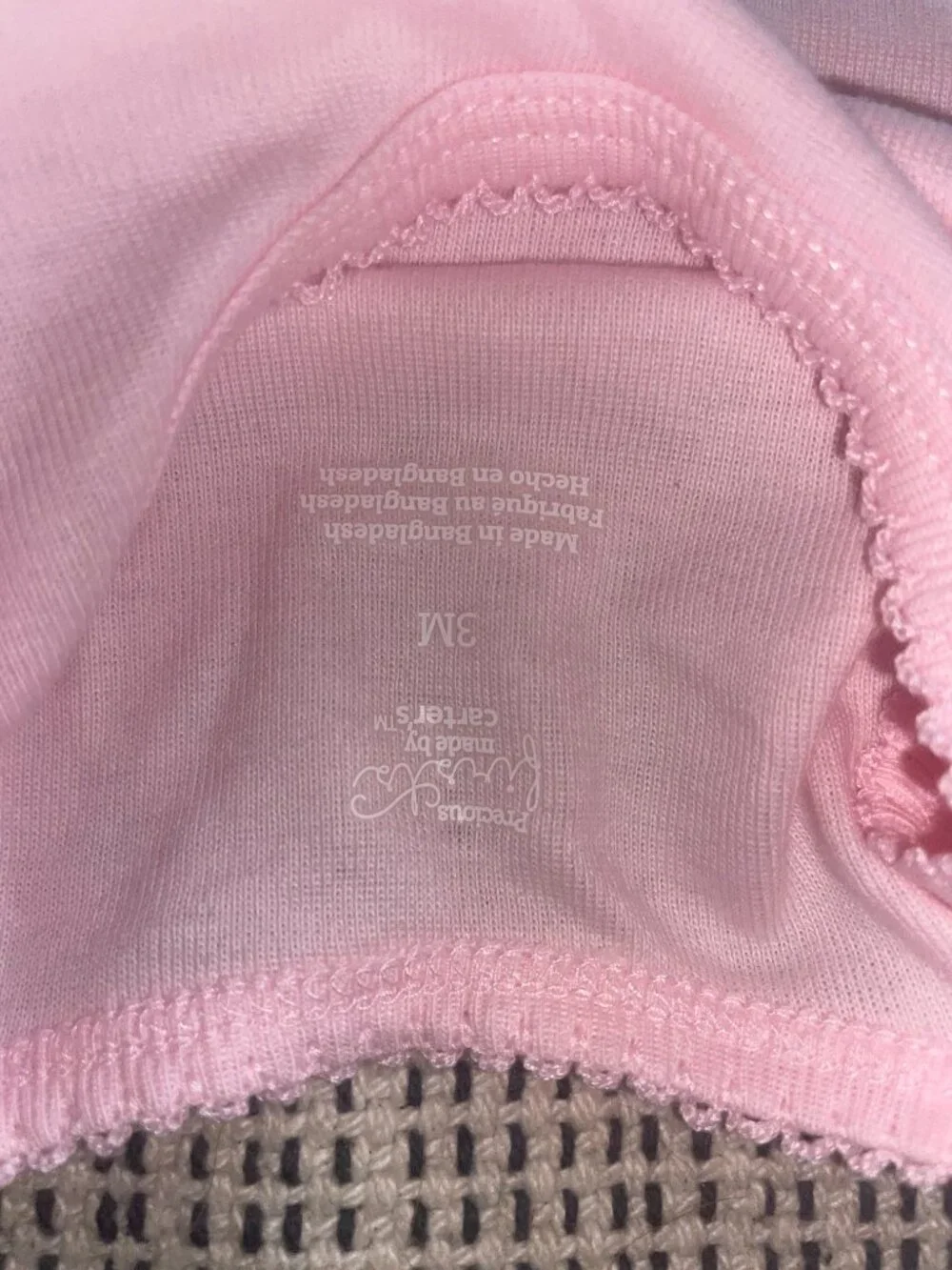 Carter's Baby Onsie Size 3M
